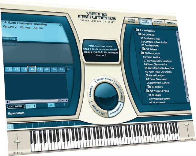 A range of recordings from seperate instruments is included.
